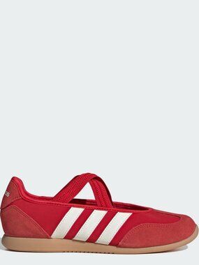 Adidas Women's Red White BARREDA MARY JANE SHOES HQ7398